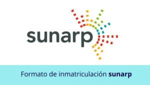 Lee más sobre el artículo Formato de inmatriculación SUNARP