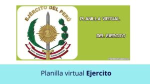 Lee más sobre el artículo Planilla virtual del ejército