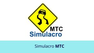 Lee más sobre el artículo Simulacro MTC