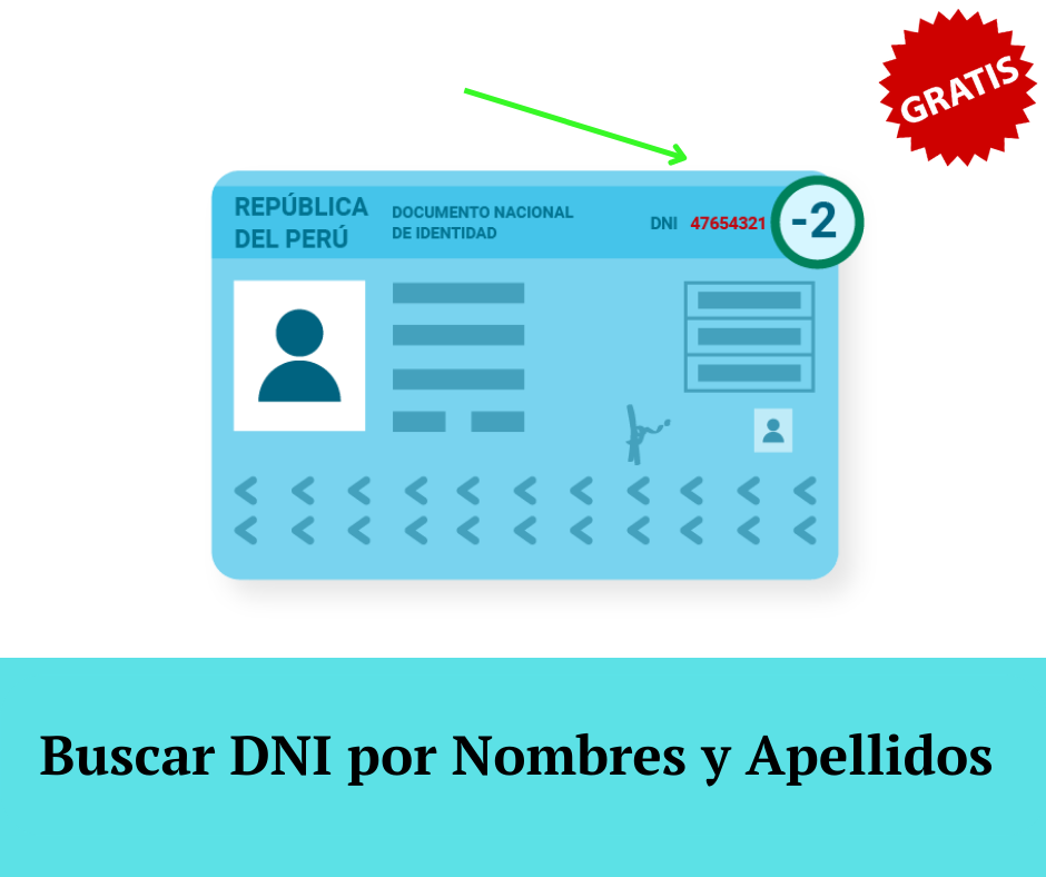 Buscar DNI por Nombres y Apellidos Consulta RENIEC SUNAT y SIS