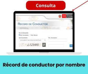 Lee más sobre el artículo Récord de conductor por nombre en el MTC