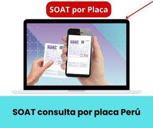 SOAT consulta por placa Perú